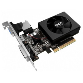 Видеокарта Palit PCI-E PA-GT730K-2GD3H NVIDIA GeForce GT 730 2048Mb 64 DDR3 800/1804 DVIx1 HDMIx1 CRTx1 HDCP Ret