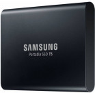 Накопитель SSD Samsung USB-C 1Tb MU-PA1T0B/WW T5 1.8" черный