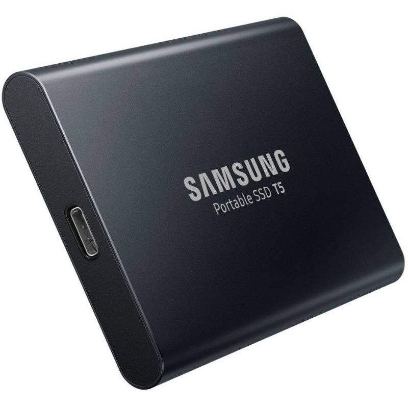 Накопитель SSD Samsung USB-C 1Tb MU-PA1T0B/WW T5 1.8" черный Накопитель SSD Samsung USB-C 1Tb MU-PA1T0B/WW T5 1.8" черный