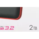 Жесткий диск Silicon Power USB3.1 2TB SP020TBPHD62SS3K A62S Armor 2.5" черный/красный