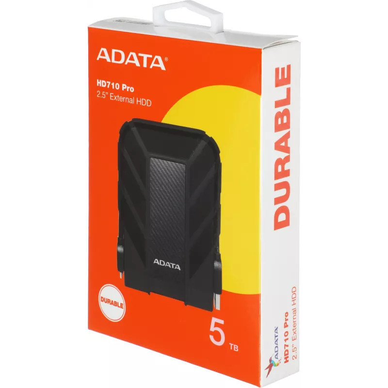 Жесткий диск A-Data USB3.0 5TB AHD710P-5TU31-CBK HD710Pro DashDrive Durable 2.5" черный
