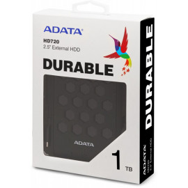 Жесткий диск A-Data USB 3.0 1Tb AHD720-1TU31-CBK HD720 DashDrive Durable (5400rpm) 2.5