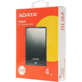 Жесткий диск A-Data USB3.1 4TB AHV620S-4TU31-CBK HV620S 2.5" черный
