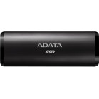 Накопитель SSD A-Data USB-C 512Gb ASE760-512GU32G2-CBK SE760 1.8" черный