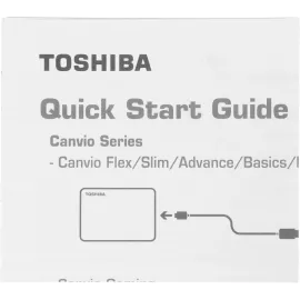 Жесткий диск Toshiba USB3.0 1TB HDTP310EK3AA Canvio Ready 2.5" черный