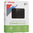 Жесткий диск Toshiba USB3.2 Gen1 2TB HDTP320EK3AA Canvio Ready 2.5" черный