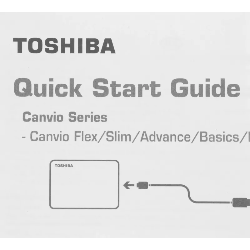Жесткий диск Toshiba USB3.2 Gen1 2TB HDTP320EK3AA Canvio Ready 2.5" черный