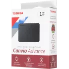 Жесткий диск Toshiba USB3.0 1TB HDTCA10EK3AA Canvio Advance 2.5" черный