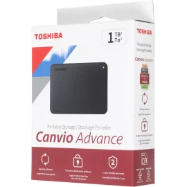 Жесткий диск Toshiba USB3.0 1TB HDTCA10EK3AA Canvio Advance 2.5" черный