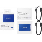 Накопитель SSD Samsung USB-C 1Tb MU-PC1T0H/WW T7 1.8" синий