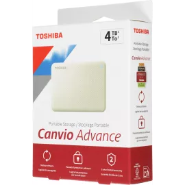 Жесткий диск Toshiba USB3.0 4TB HDTCA40EW3CA Canvio Advance 2.5" светло-бежевый