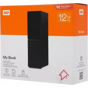  WD USB30 122TB WDBBGB0120HBKEESN My Book 35quot 
