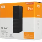 Жесткий диск WD USB3.0 14TB WDBBGB0140HBK-EESN My Book 3.5" черный