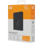 Жесткий диск WD USB3.2 Gen1 5TB WDBPKJ0050BBK-WESN My Passport 2.5" черный