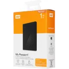 Жесткий диск WD USB3.2 Gen1 1TB WDBYVG0010BBK-WESN My Passport 2.5" черный