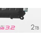 Жесткий диск Silicon Power USB3.0 2TB SP020TBPHD66SS3K Armor A66 2.5" черный