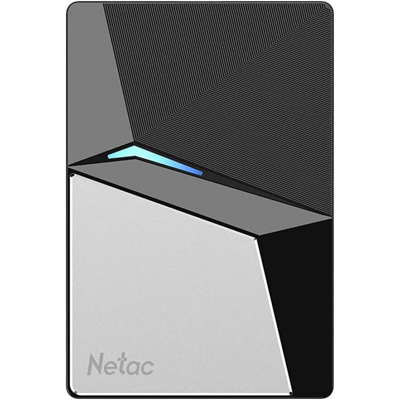 Накопитель SSD Netac USB-C 240Gb NT01Z7S-240G-32BK Z7S 2.5" черный