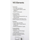 Жесткий диск WD USB 3.0 5Tb WDBU6Y0050BBK-WESN Elements Portable (5400rpm) 2.5