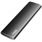 Накопитель SSD Netac USB-C 128Gb NT01ZSLIM-128G-32BK Z Slim 1.8" черный