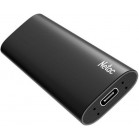 Накопитель SSD Netac USB-C 128Gb NT01ZSLIM-128G-32BK Z Slim 1.8" черный