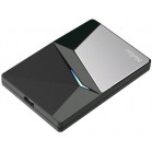 Накопитель SSD Netac USB-C 2000Gb NT01Z7S-002T-32BK Z7S 2.5" черный