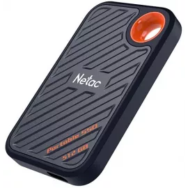 Накопитель SSD Netac USB-C 512Gb NT01ZX20-512G-32BL ZX20 2.5" синий
