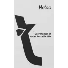 Накопитель SSD Netac USB-C 512Gb NT01ZX20-512G-32BL ZX20 2.5" синий