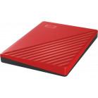 Жесткий диск WD USB 3.0 2Tb WDBYVG0020BRD-WESN My Passport 2.5" красный