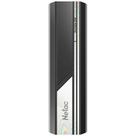 Накопитель SSD Netac USB-C 500GB NT01ZX10-500G-32BK ZX10 1.8" черный