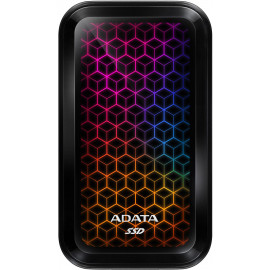 Накопитель SSD A-Data USB-C 512Gb ASE770G-512GU32G2-CBK SE770G 2.5