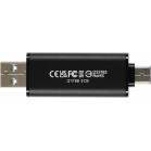 Накопитель SSD Transcend USB-C 512GB TS512GESD310C серый USB-A