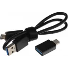 Накопитель SSD Hikvision USB-C 1TB HS-ESSD-P1000BWD 1000G BLACK 1.8" черный