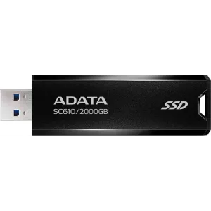  SSD AData USB31 2TB SC6102000GCBKRD SC610 