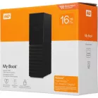 Жесткий диск WD USB3.0 16TB WDBBGB0160HBK-EESN My Book 3.5" черный