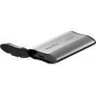 Накопитель SSD A-Data USB-C 4TB SD810-4000G-CSG SD810 1.8" серый