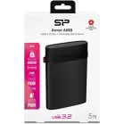 Жесткий диск Silicon Power USB3.0 5TB SP050TBPHD85BS3K A85B Armor (5400rpm) 2.5" черный