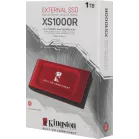 Накопитель SSD Kingston USB3.2 Gen2 1TB SXS1000R/1000GA XS1000 красный