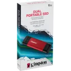 Накопитель SSD Kingston USB3.2 Gen2 1TB SPSD/1TB красный