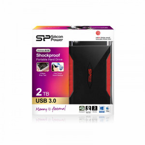  Silicon Power USB30 1TB SP010TBPHDA15S3L A15 Armor 25quot 