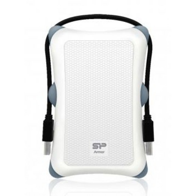 Жесткий диск Silicon Power USB3.0 1TB SP010TBPHDA30S3W A30 SP010TBPHDA30S3W Armor 2.5" белый Жесткий диск Silicon Power USB3.0 1TB SP010TBPHDA30S3W A30 SP010TBPHDA30S3W Armor 2.5" белый