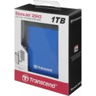 Жесткий диск Transcend USB3.0 1TB TS1TSJ25H3B StoreJet 25H3 (5400rpm) 2.5" синий