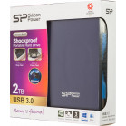 Жесткий диск Silicon Power USB 3.0 2Tb SP020TBPHDA80S3B A80 Armor 2.5" синий