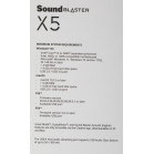 Звуковая карта Creative USB Sound Blaster X5 (Cirrus Logic CS43198) 5.1 Ret