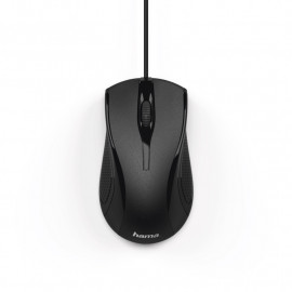 Мышь Hama MC-200 черный оптическая (1000dpi) USB (2but)