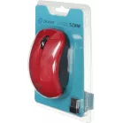 Мышь Оклик 525MW черный/красный оптическая 1000dpi беспров. USB для ноутбука 3but (1090720)