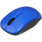 Мышь Оклик 525MW черный/синий оптическая 1000dpi беспров. USB для ноутбука 3but (1090723)