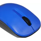 Мышь Оклик 525MW черный/синий оптическая 1000dpi беспров. USB для ноутбука 3but (1090723)