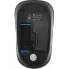 Мышь Оклик 525MW черный/голубой оптическая 1000dpi беспров. USB для ноутбука 3but (1090724)