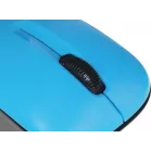 Мышь Оклик 525MW черный/голубой оптическая 1000dpi беспров. USB для ноутбука 3but (1090724)