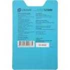 Мышь Оклик 525MW черный/голубой оптическая 1000dpi беспров. USB для ноутбука 3but (1090724)